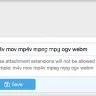 [AndyB] Disallowed extensions