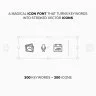 UI Font - Lines
